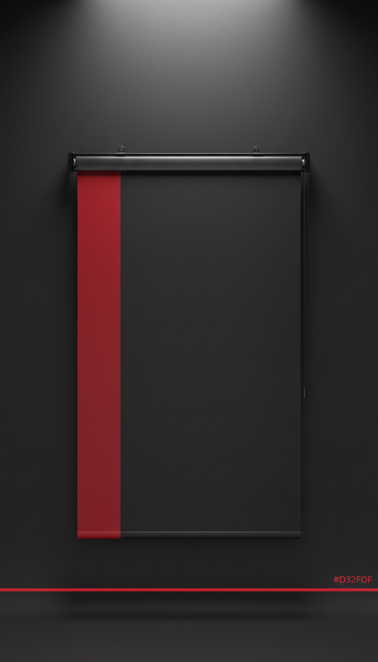 Crimson bolt accent blackout blind