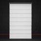 Blizzard white light-filtering blind